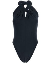 FEDERICA TOSI - One-Piece Swimsuit With Crossed Straps - Lyst