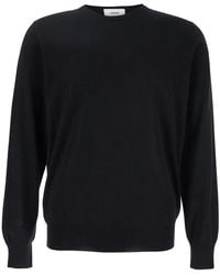 Lardini - Round Neck Sweater With Long Sleeves - Lyst