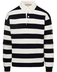 Gucci - Catwalk Look 50 Striped Knitted Polo Shirt - Lyst