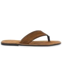 The Row - Sandals 'Beach Flip Flop Sport 2' With Leather Details F - Lyst