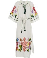 BENARAS BY CITRUS - 'Veronica' Kaftan With Adjustable Waist Knot A - Lyst
