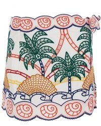 FARM Rio - Skirt With Side Knot Closure - Lyst