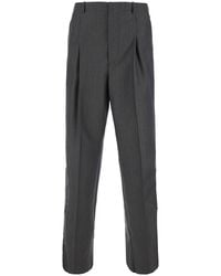 Bottega Veneta - Pants With All-Over Stripe Motif And Zip Pockets O - Lyst