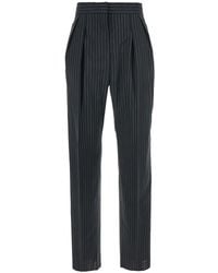 Max Mara - Regular Flat Front Pants - Lyst