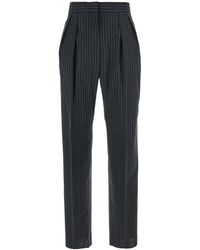 Max Mara - 'Sesamo' Pants With Front Concealed Closure And All-Ove - Lyst