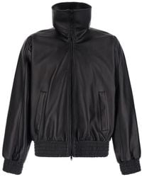 Balenciaga - Smooth Light Leather Jacket - Lyst