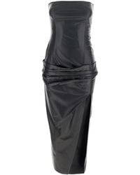 The Attico - Sleeveless Off-Shoulder Midi Dress - Lyst