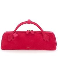 Alaïa - Teckel Clutch With Leather Details And Fuchsia Color For - Lyst