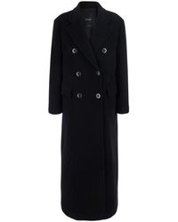 Pinko - Wool Coat - Lyst