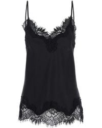 Gold Hawk - Hawk 'Coco' Camie Top With Tonal Lace Trim - Lyst