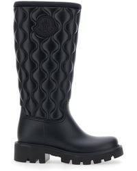 Moncler - Quilted Rain Boots - Lyst