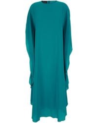 Gianluca Capannolo - Long Dress With Boat Neck - Lyst