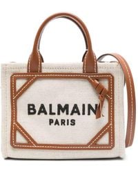 Balmain - 'B-Army' Handbag With Logo - Lyst