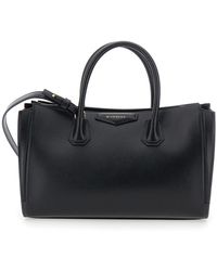 Givenchy - Logo-Detail Leather Handbag With Zip Closure, Leather Handles, 30 X 20 X 10 Cm - Lyst