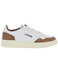 Autry - 'Medalist' Low Top Sneakers With Logo Patch On The Tongue - Lyst