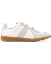 Maison Margiela - Bicolor Leather Replica Sneakers - Lyst