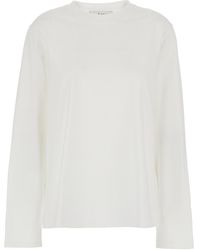 Rohe - T-Shirt Girocollo A Maniche Lunghe - Lyst