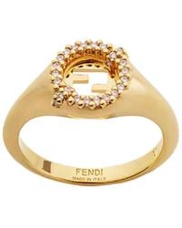Fendi - New Round Ring - Lyst
