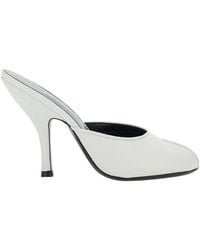 Jude - 'Date' Heeled Sandals With Cut-Out Toe - Lyst