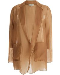 Antonelli - Light Semi-Transparent 'James' Blazer - Lyst