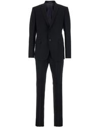 Emporio Armani - Single-Breasted Suit Wool - Lyst