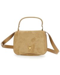 Ami Paris - 'Paris Paris' Handbag With Adc Patch On The Front And - Lyst
