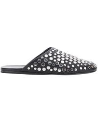 Tory Burch - Mules With Round Toe And Stud Embellishments - Lyst