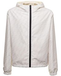 Fendi - Man's Ff Reversible Nylon Jacket - Lyst