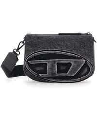 DIESEL - '1Dr' Crossbody Bag With Oval D Logo On The Front And Adjustable And Removable Shoulder Strap - Lyst