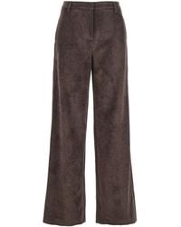 Le Plain - Pants With Belt Loops - Lyst