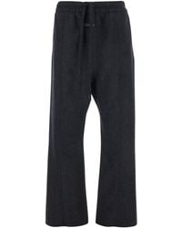 Fear Of God - Pantaloni '70's' Con Patch Logo Sul Fronte E Coulisse - Lyst