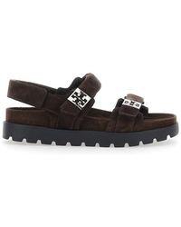 Tory Burch - Sandal Mellow Sport Suede - Lyst