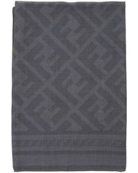 Fendi - Scarf With Ff Motif All-Over - Lyst