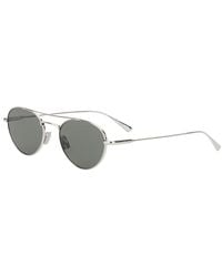 Saint Laurent - Tone Sunglasses With Engraved Logo - Lyst