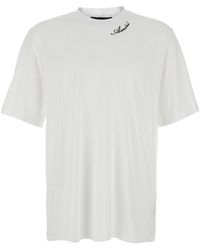 Amiri - T-Shirt With Front Logo - Lyst