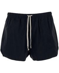 Rick Owens - One-Piece Swimsuit With Elastic Waist And Drawstring - Lyst