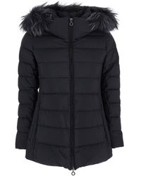 Tatras - Down Jacket With Fur Hood - Lyst