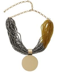 Antonelli - 'Damian' Color Necklace With Intertwined Beads And - Lyst