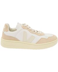 Veja - And Sneakers With Logo Details - Lyst