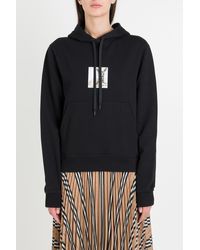 burberry hoodie womens silver