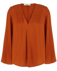 Jucca - Top Con Scollo A V - Lyst