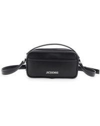 Jacquemus - Borsa A Mano 'Le Baneto' Con Logo Lettering Sul Fronte - Lyst