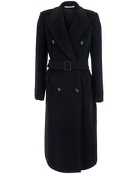 Tagliatore - Fabric Coat With Essential Design - Lyst