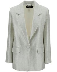 FEDERICA TOSI - Single-Breasted Jacket With A Single Button - Lyst