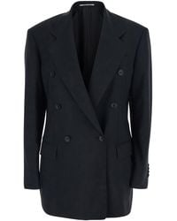 Tagliatore - Giacca Doppiopetto Con Revers Classici - Lyst