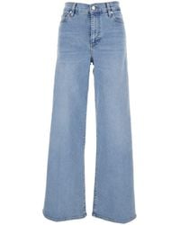 FRAME - Jeans Le Slim Palazzo Denim - Lyst
