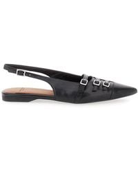 Vagabond Shoemakers - 'Hermine' Slingback Ballet Flats With Decorative Buckles - Lyst