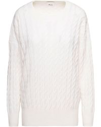 Allude - Cable-Knit Sweater - Lyst