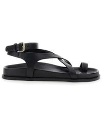 A.Emery - 'Jalen Slim' Sandals With Criss-Crossed Straps And Buckl - Lyst