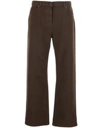 The Row - 'Finbar' Jeans With Wide Leg And Five-Pocket Design - Lyst